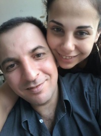Mazen Darwish and his wife Yara