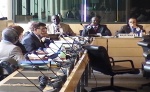   
The Mauritanian Delegation (at the back) with the Experts of the UN Committee against Torture (left) during the State&#039;s 1st Review by the CAT in 2013